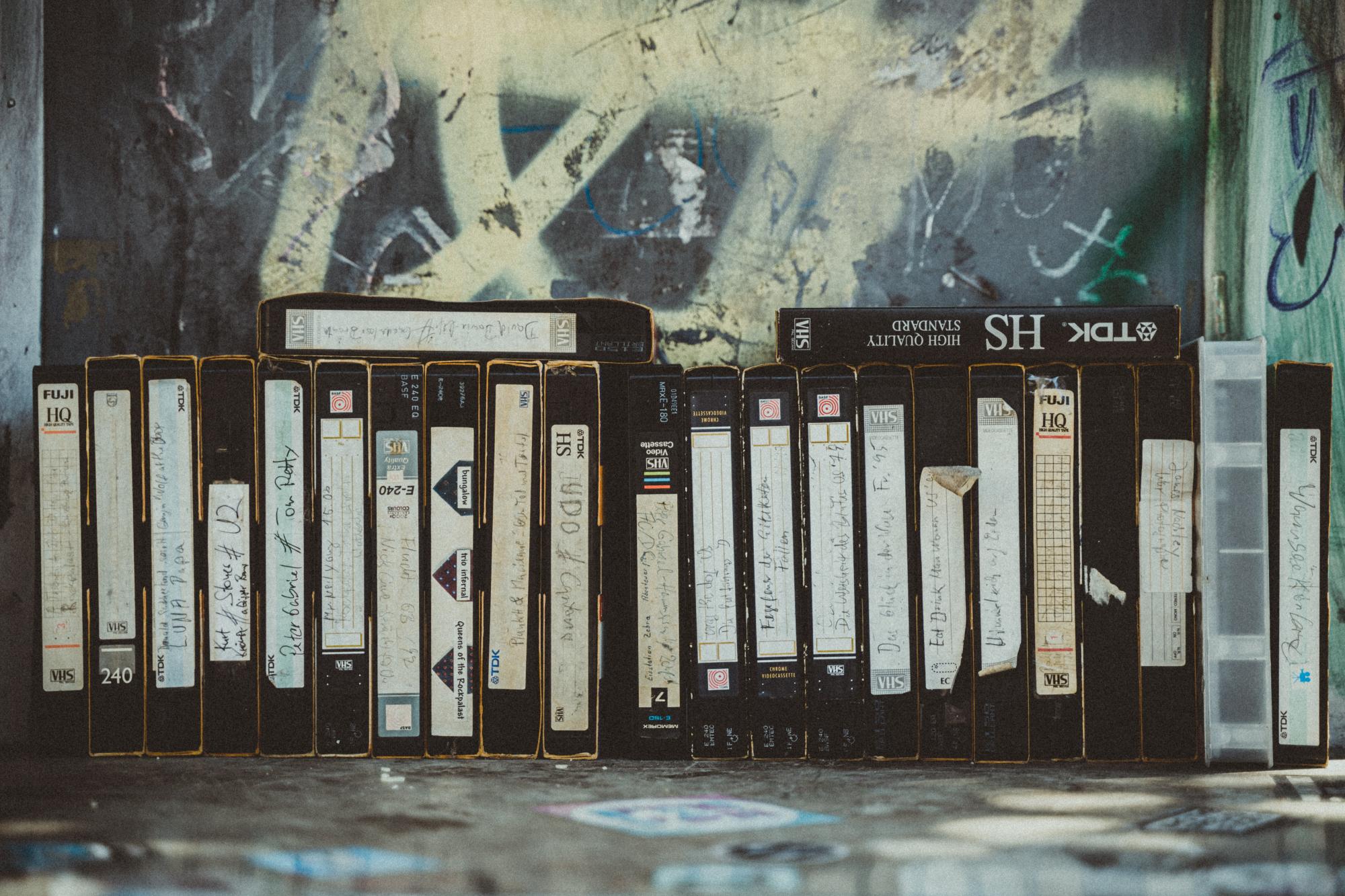 We can convert video tapes to modern digital formats